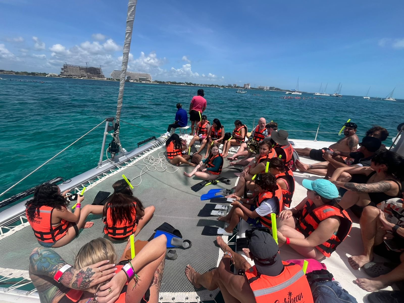 Tour en catamarán a Isla Mujeres - PREMIUM